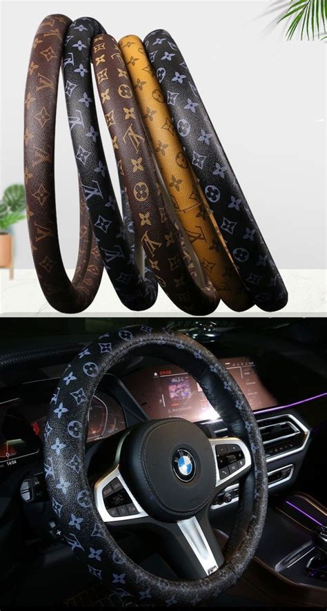 lv steering wheel cover|louis vuitton car freshener.